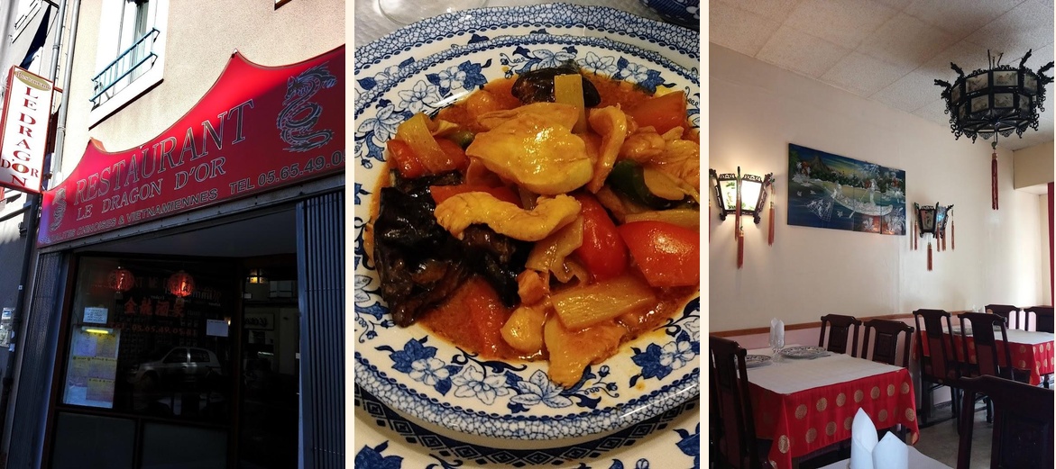 Le Dragon d'Or - Menu Image 1